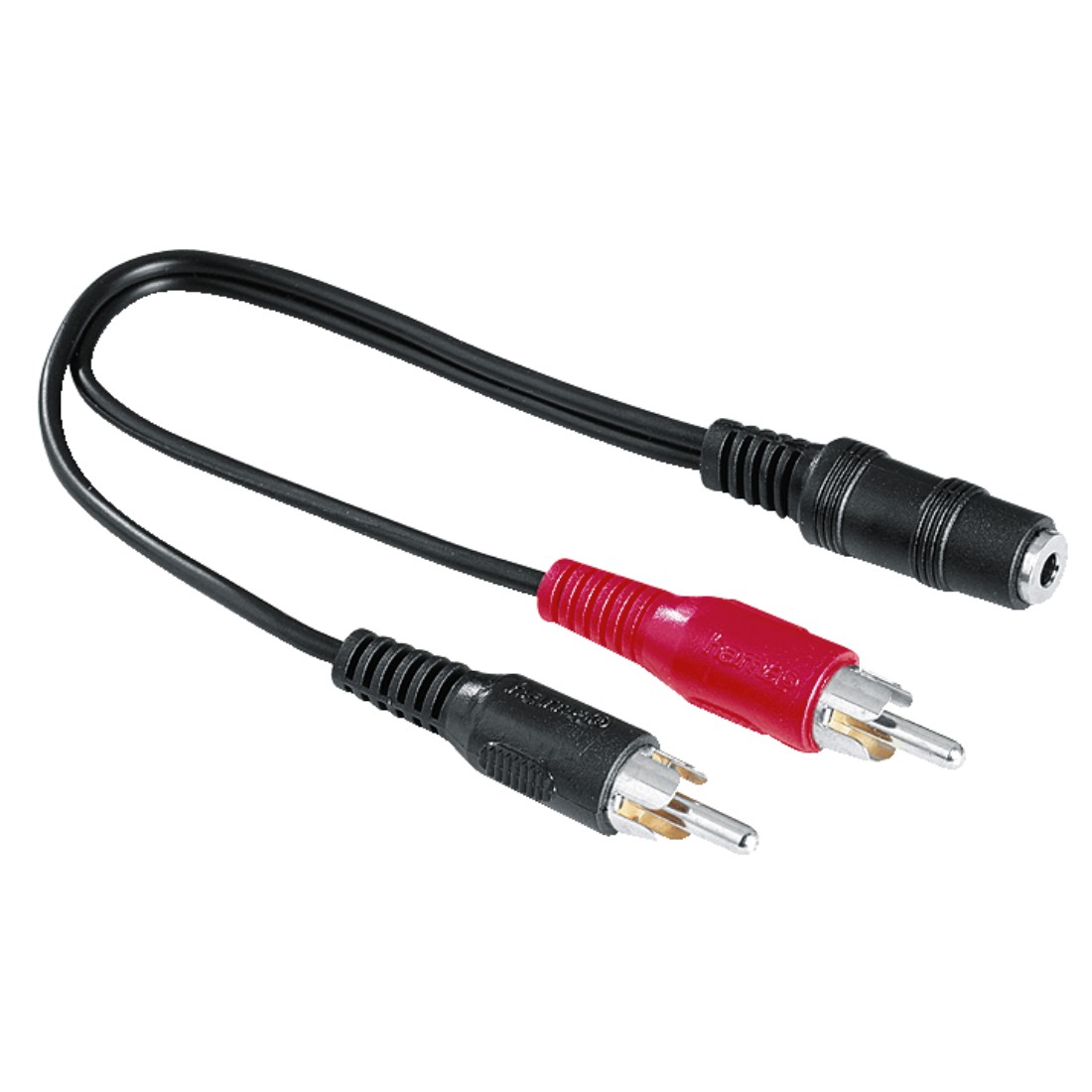 Hama RCA Male – 3.5 mm Jack Audio Adapter