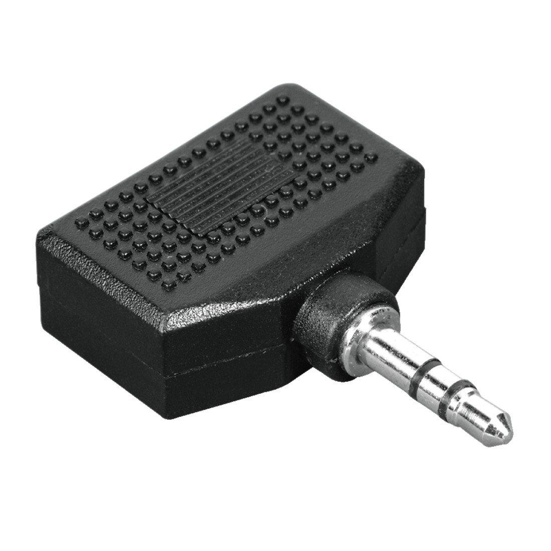 Hama Audio Adapter 3,5 mm Plug – 2 x 3,5 mm Jack
