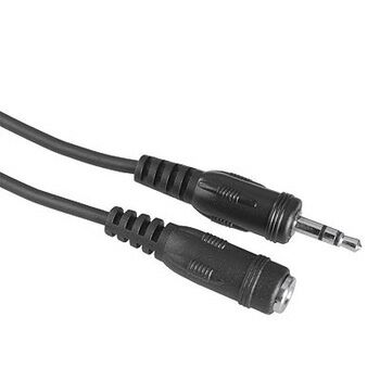 Hama 3,5 mm stereo jack Extension, 5m
