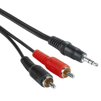 Hama audio cable Jack to Phono