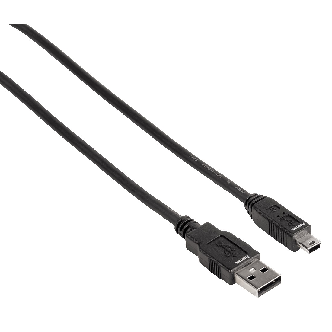 Hama USB 2.0 A plug – mini B
