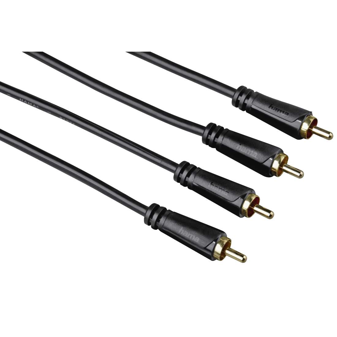 Hama Audio Cable, 2 RCA Plugs