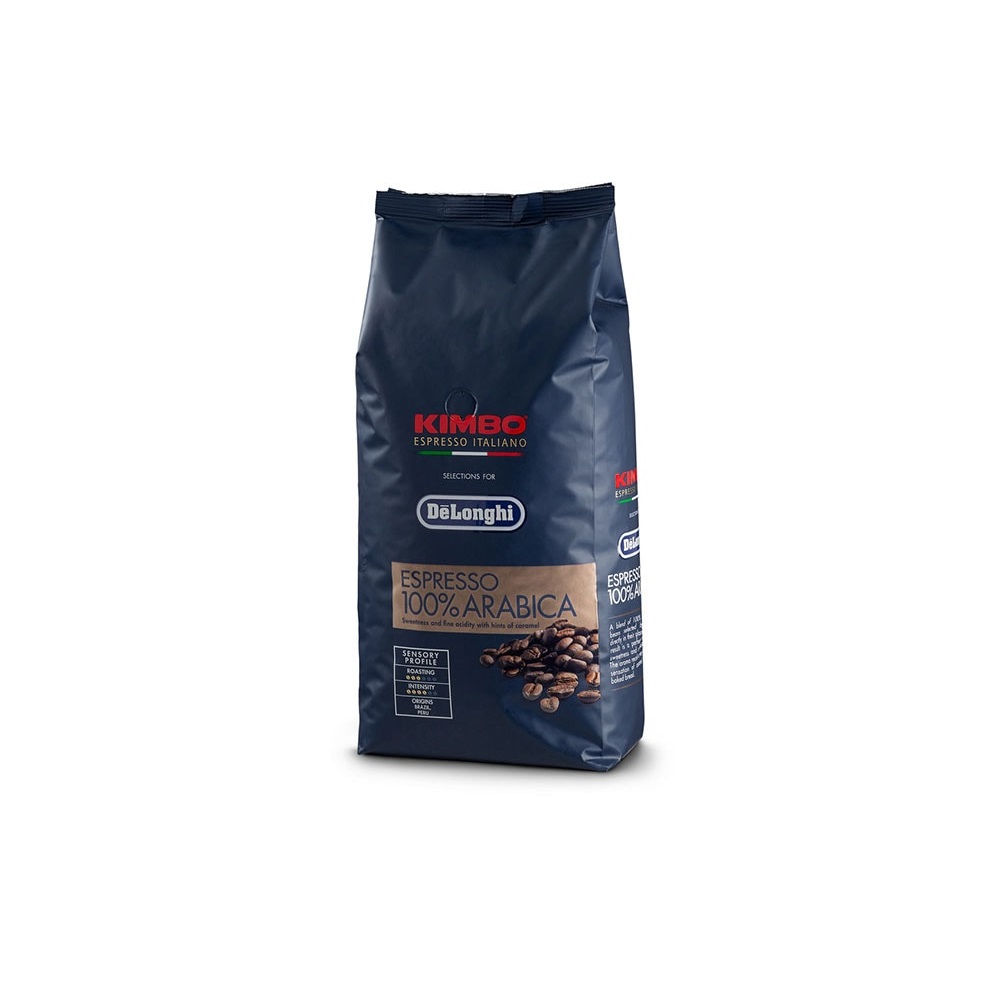 Arabica Delonghi-Kimbo coffee beans 1Kg