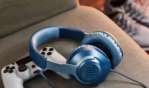 JBL Quantum 100 Wireless Headset Blue