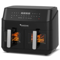 Dualchef Air Fryer Clearcook Black