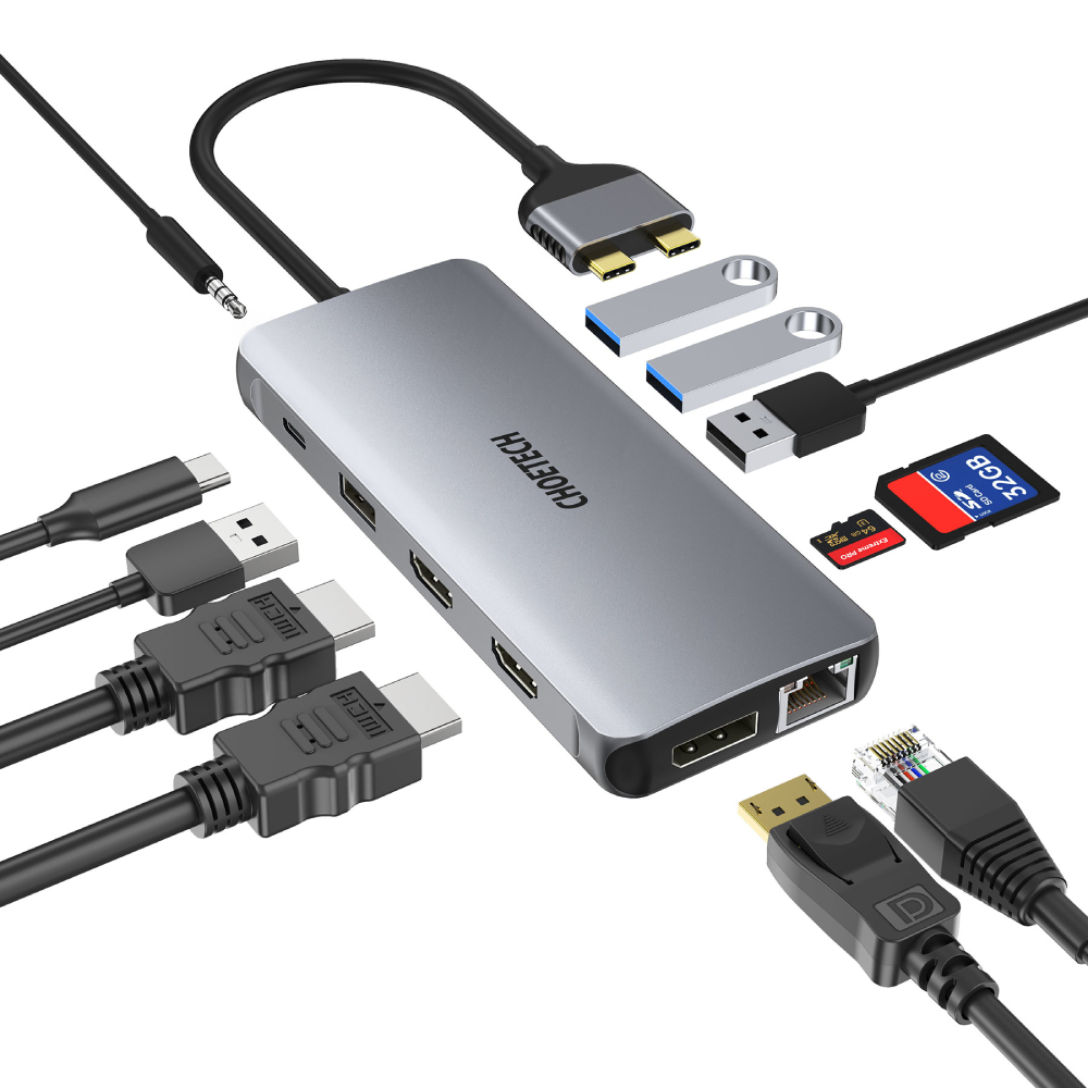 Choetech 12 in 1 USB-C Multiport Adapter