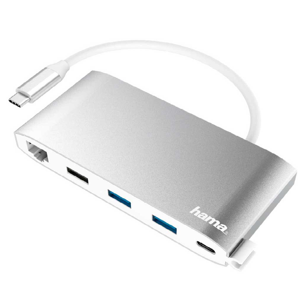 Hama USB-C hub, multiport