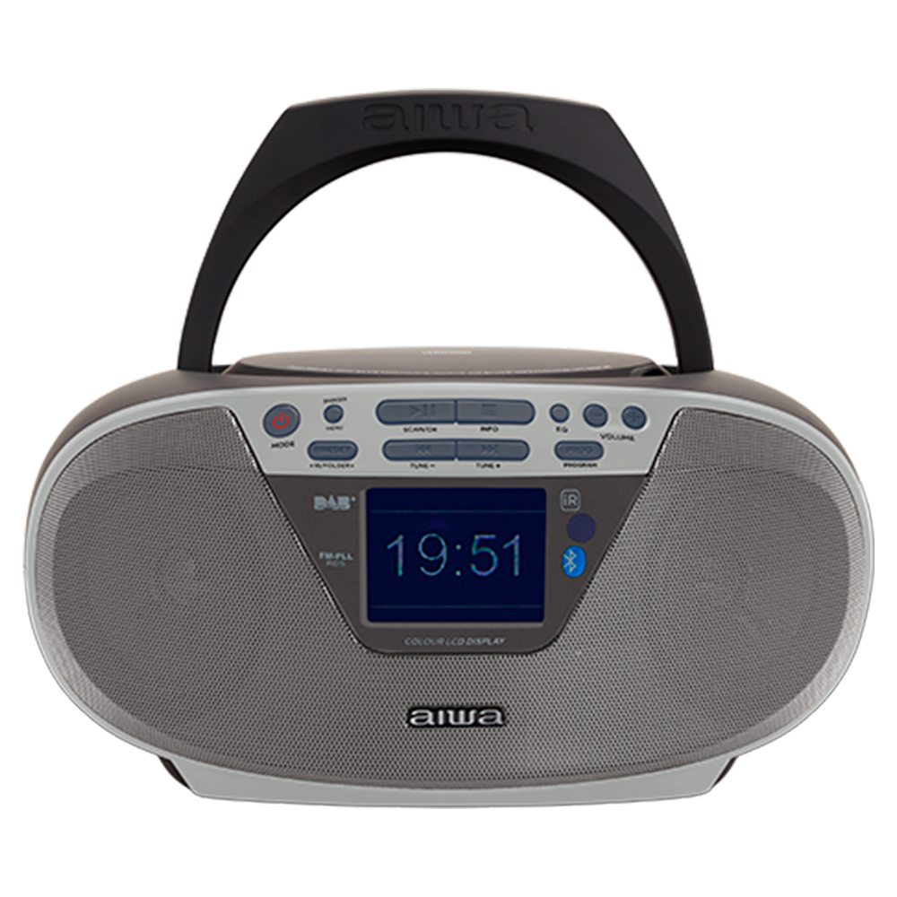 Aiwa Mini RD-20DAB Portable Radio FM Silver