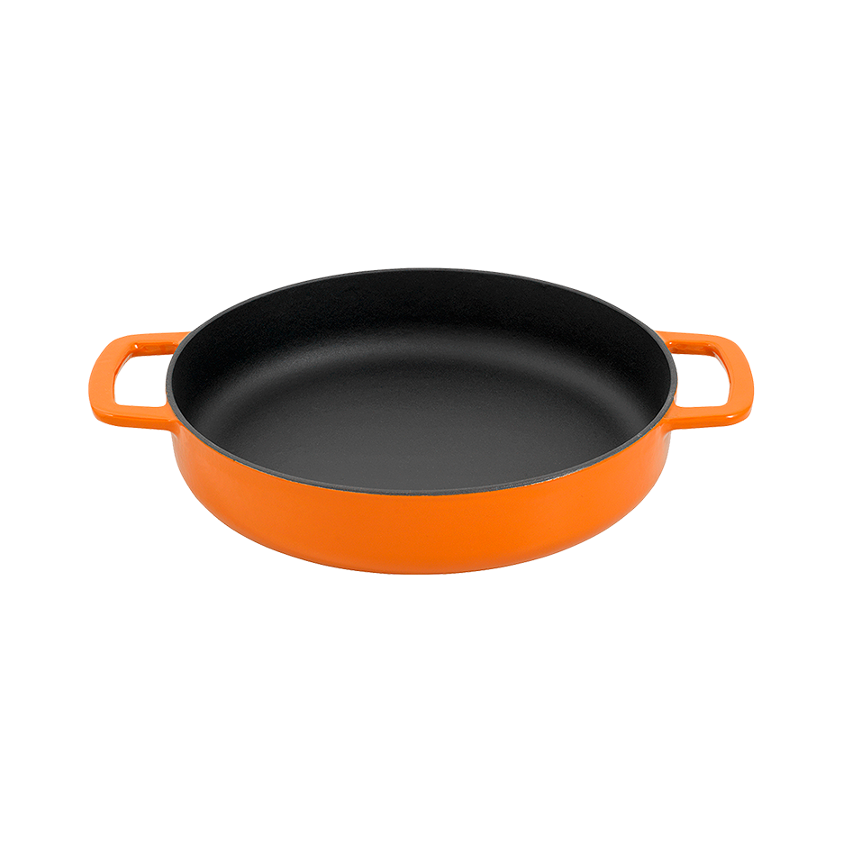 Sous-Chef frying pan with double handle 24 cm orange