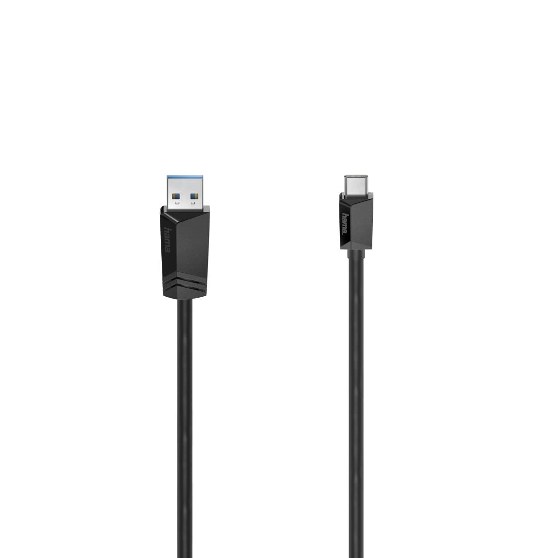 Hama USB-C cable, USB-C plug – USB-A plug, USB 3.2 Gen1, 5 Gbit/s, 0.75 m