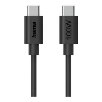 Hama Cable, USB-C to USB-C, 100 W