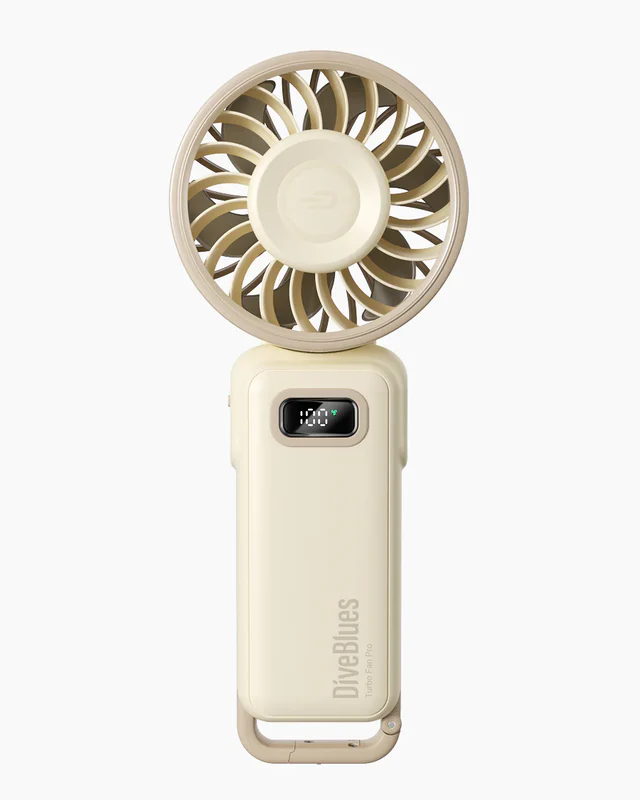 Diveblues Fanzy Handheld Fan Beige