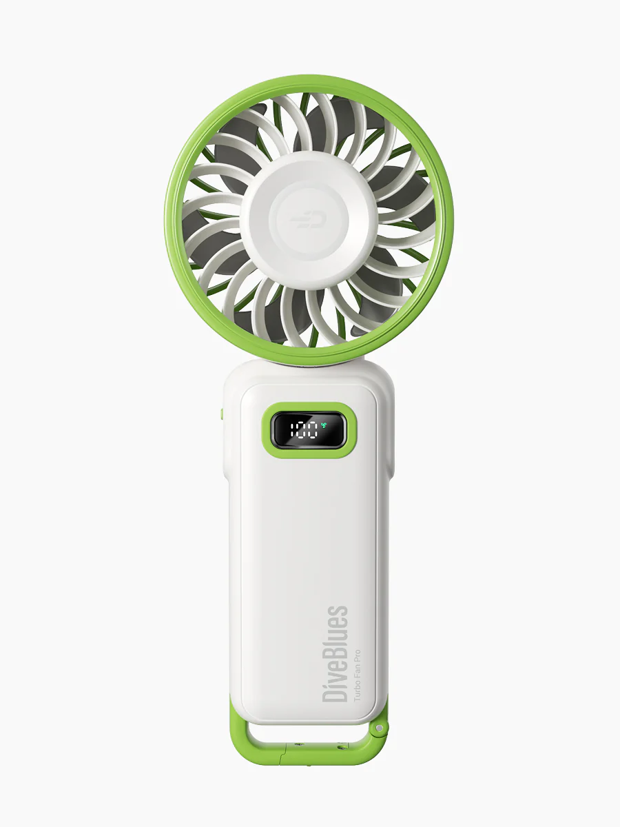 Diveblues Fanzy Handheld Fan White/Green