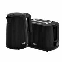 Princess Wave Breakfast Set Black